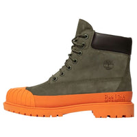 (WMNS) Timberland x Bee Line 6 Inch Boot Premium Rubber Toe WP 'Dark Green Orange' TB0A5PRXA58