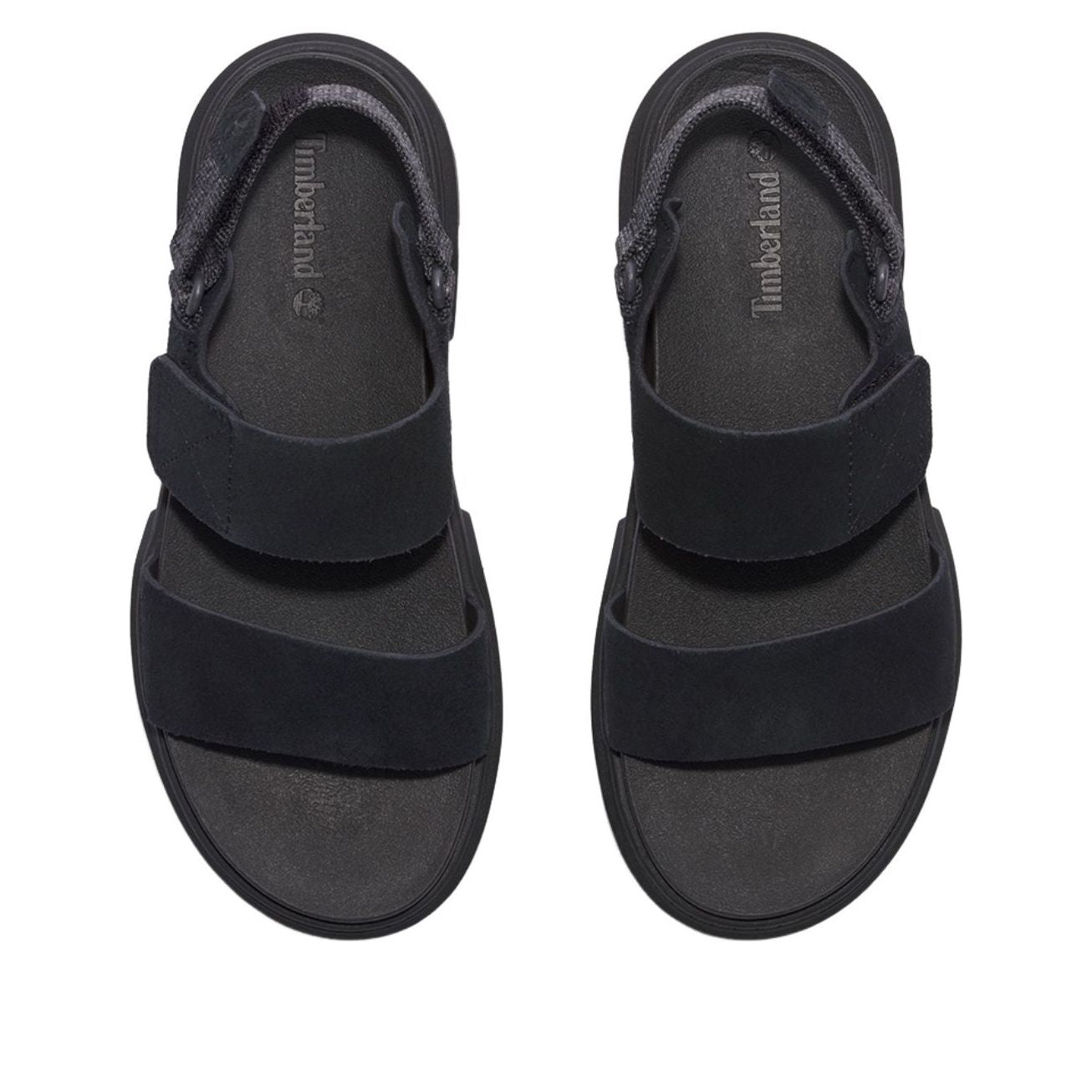 (WMNS) Timberland Greyfield 2 Back Strap Sandals 'Black Suede' TB0A61N4EK41