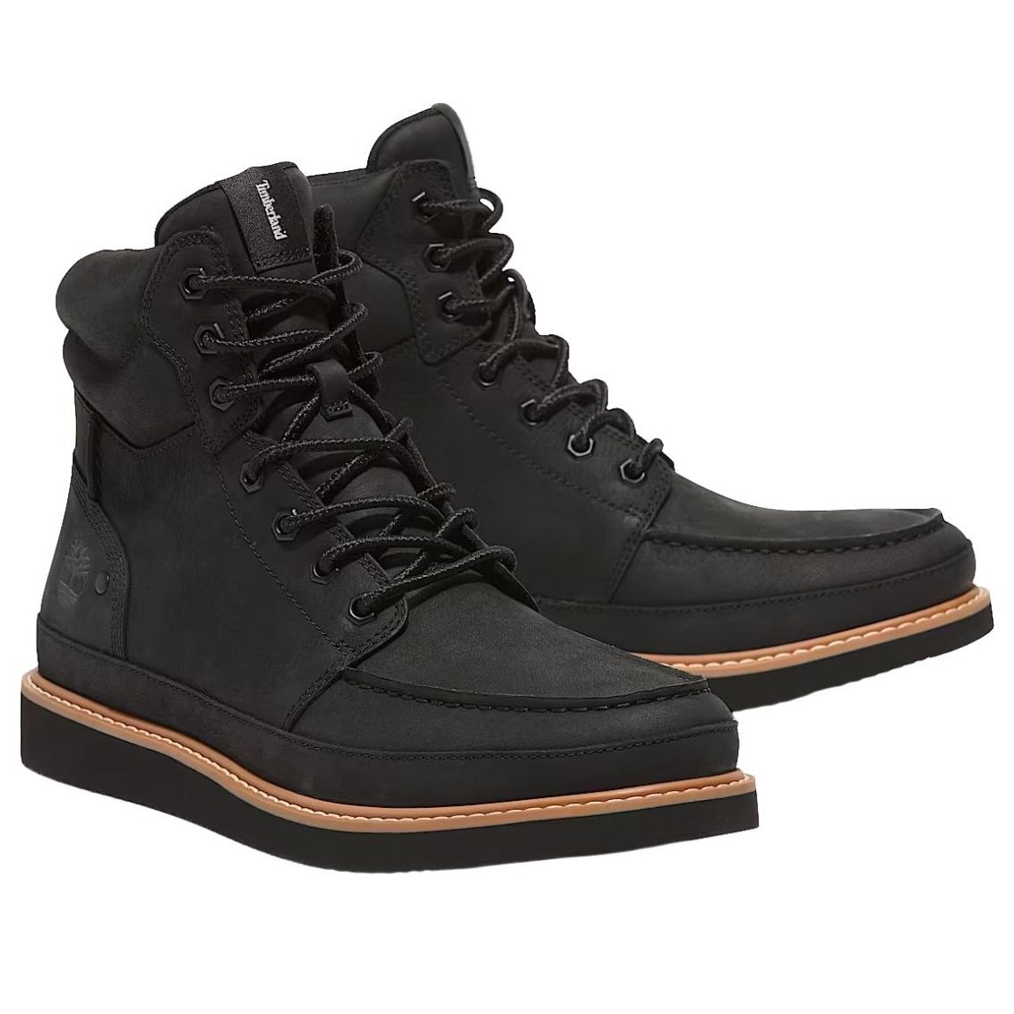 Timberland Newmarket Mid 'Black Full Grain' TB0A698FW021