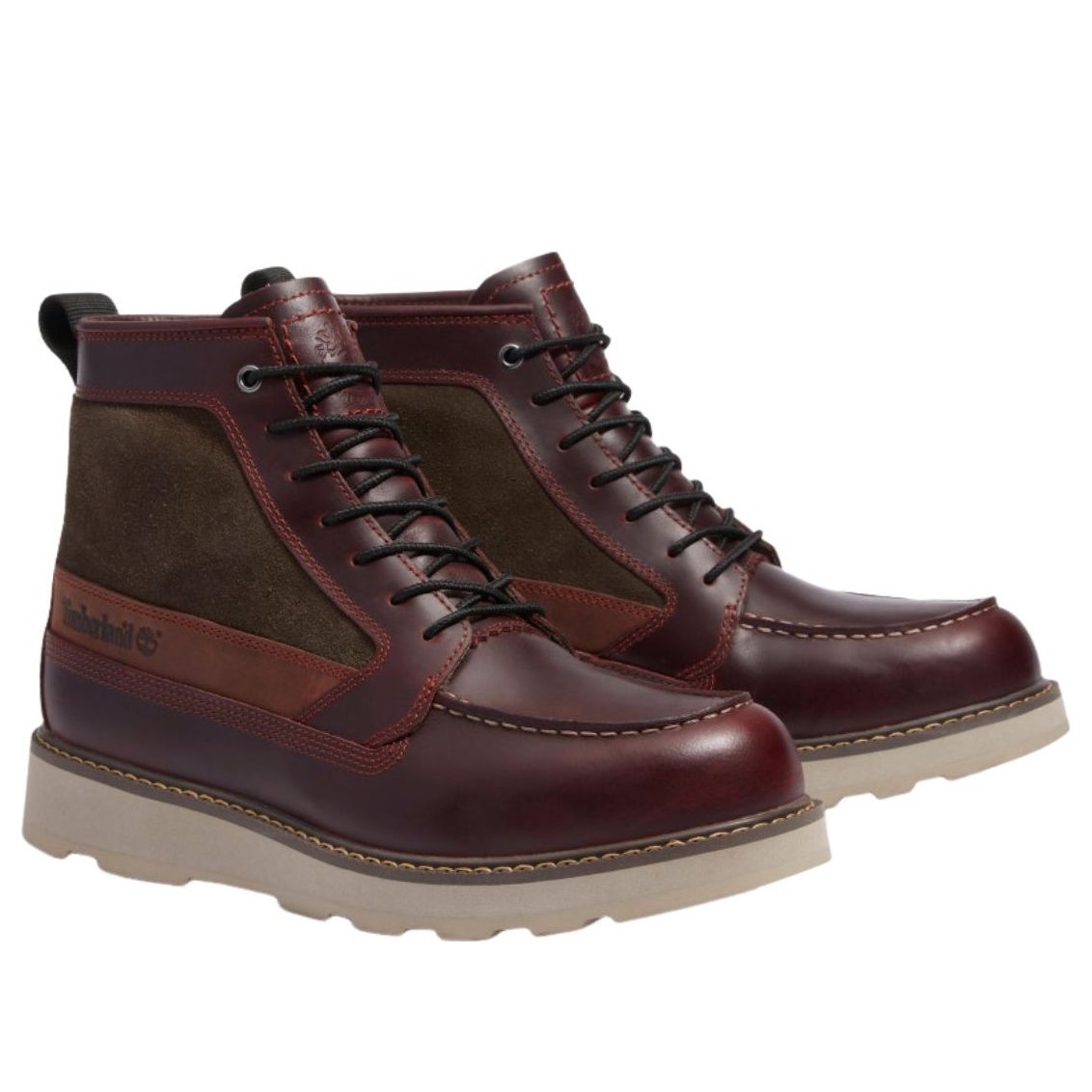 Timberland Britton Mills Waterproof 'Burgundy Full Grain' TB0A6CE2EIW1