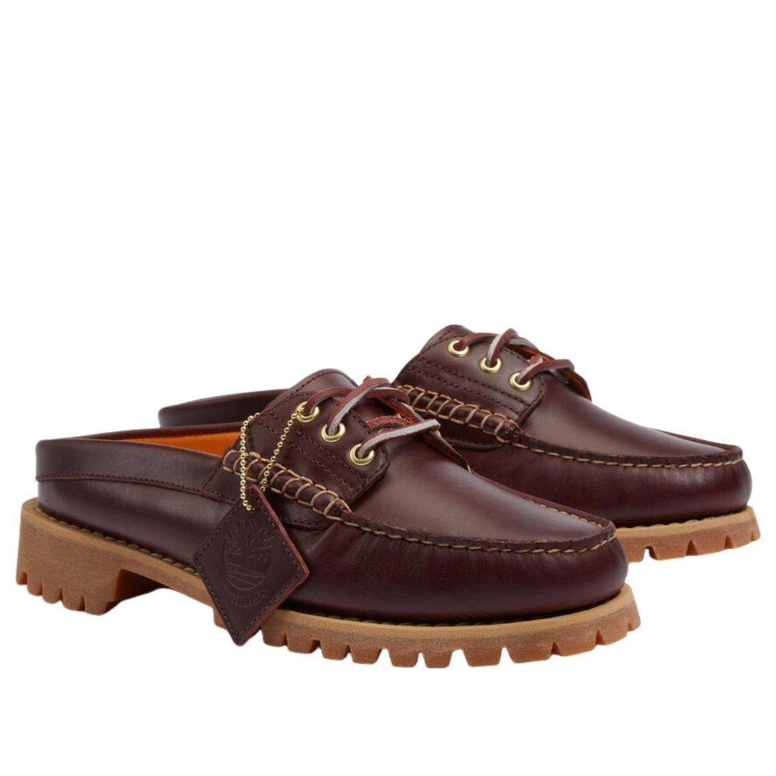 Timberland 3 Eye Mule 'Burgundy Full Grain' TB0A6ETDEIW1