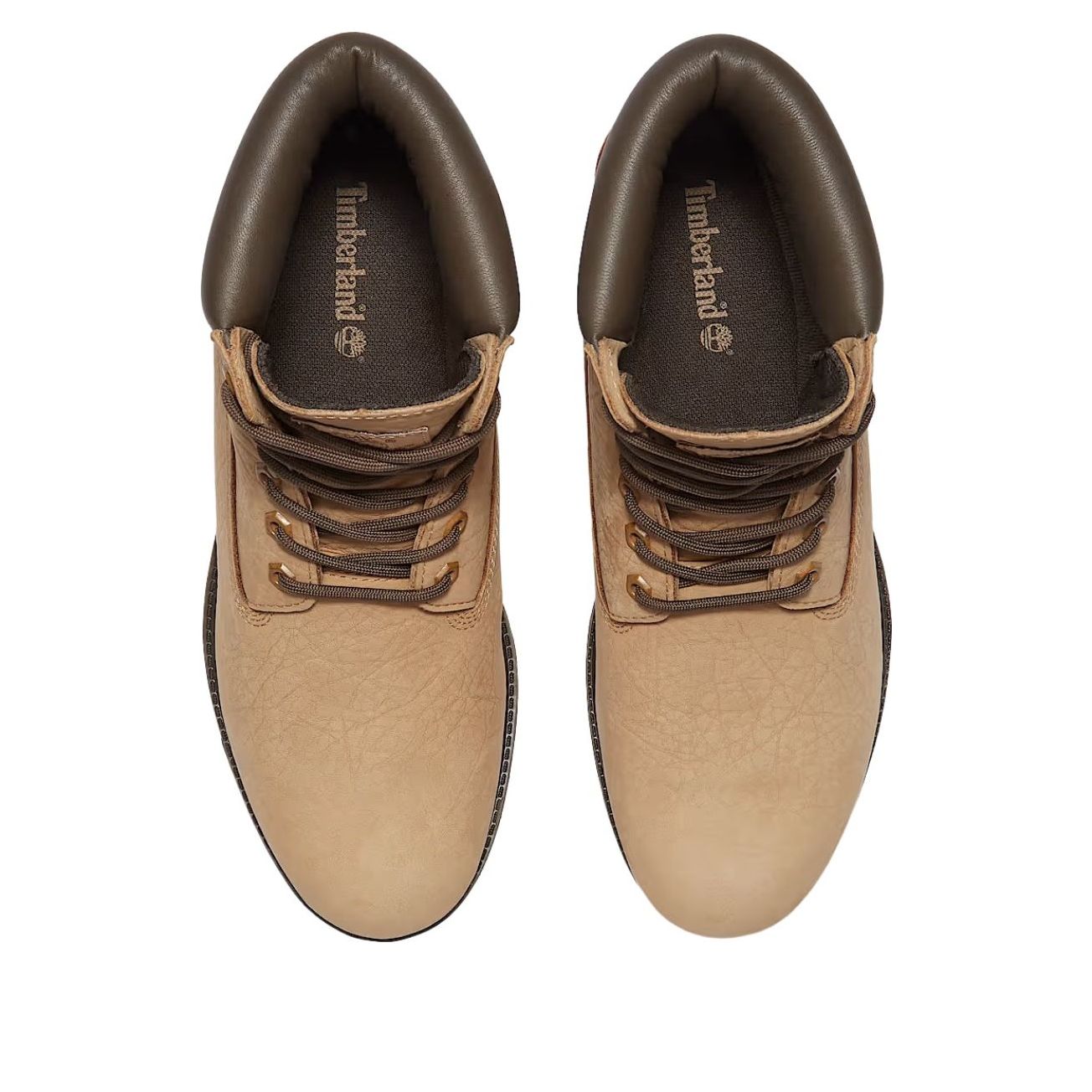 Timberland Premium 6 Inch Waterproof 'Beige Nubuck Dark Brown' TB0A6G1RAFH1