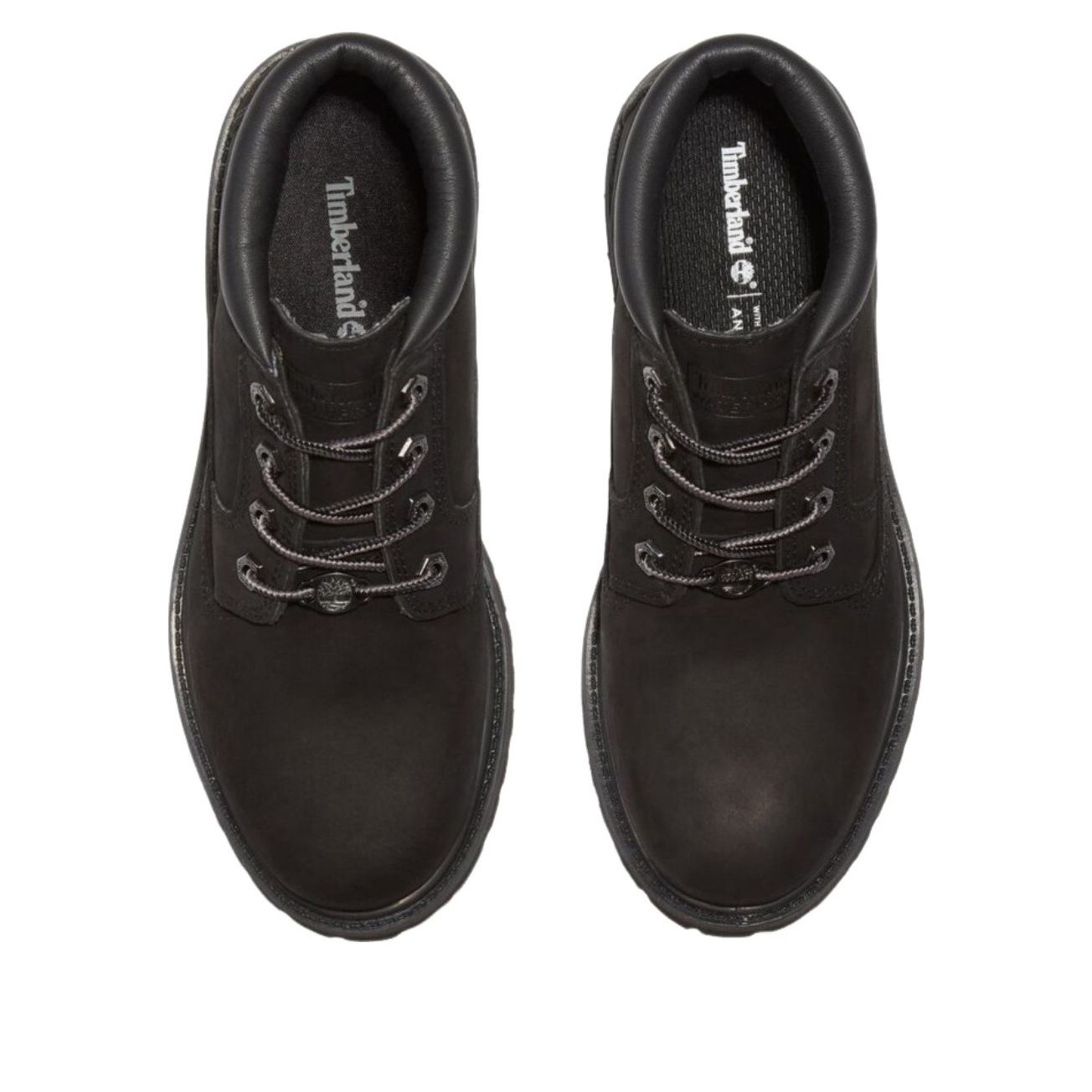 (WMNS) Timberland Classic Nellie Waterproof Mid Chukka Boots 'Black' TB1233980011