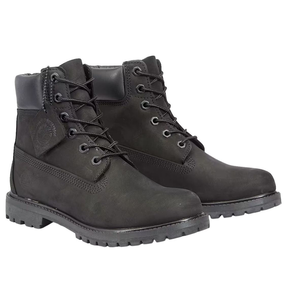 (WMNS) Timberland Premium 6 Inch Waterproof Boots 'Black' TB18658A0011