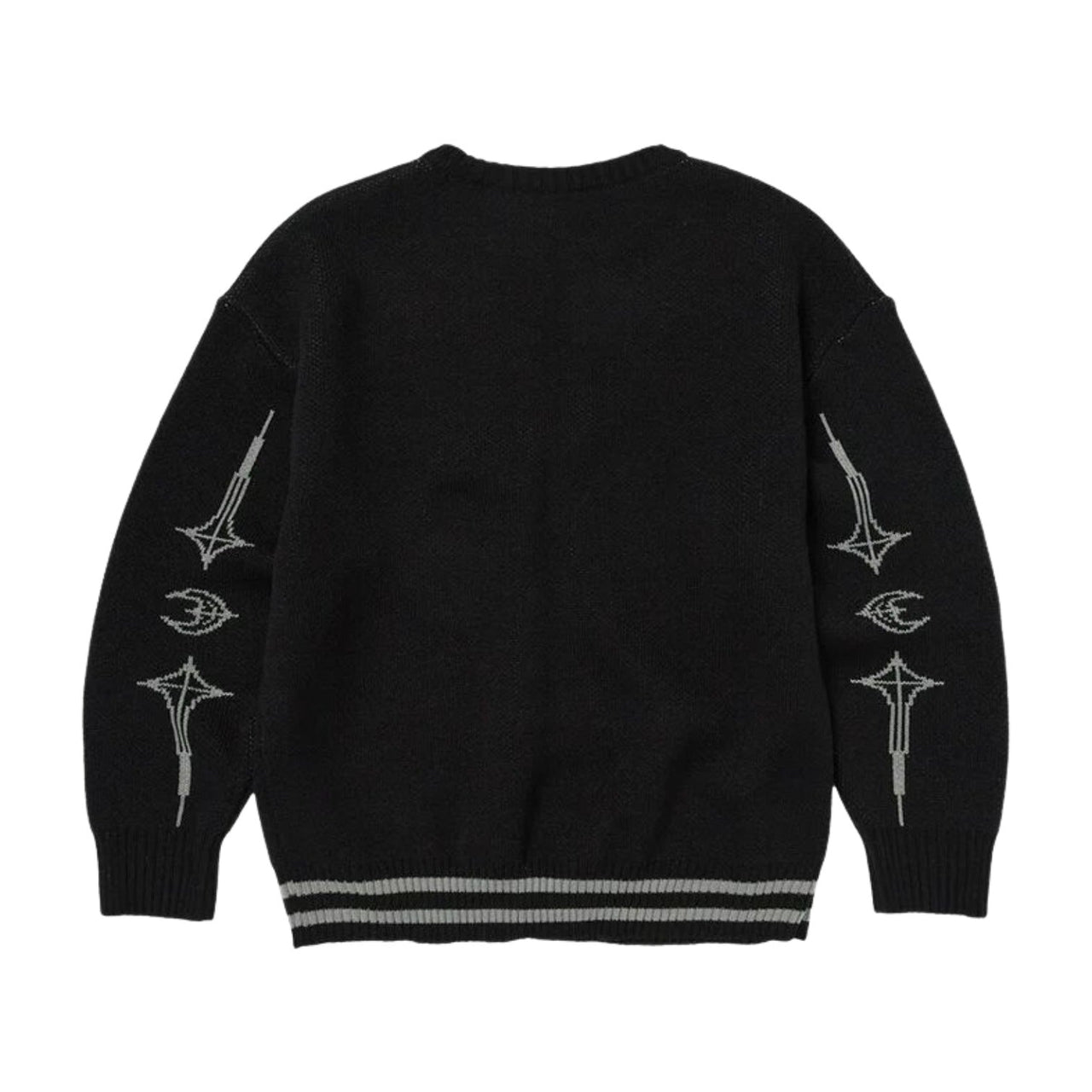Thug Club TC Bone Knit Sweater 'Black White' TC25KN2001