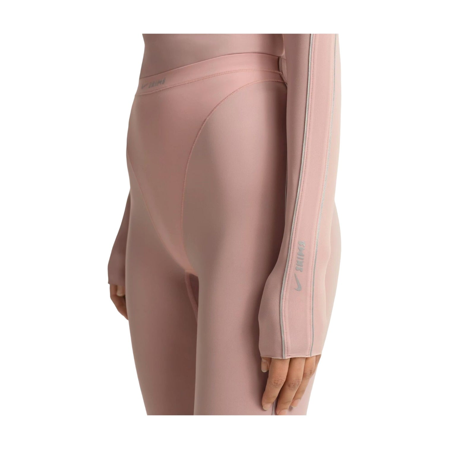 (WMNS) Nike x SKIMS Weightless Layers Mock Neck Lomg Sleeve Top 'Himalayan' TPLST6052W-HIM