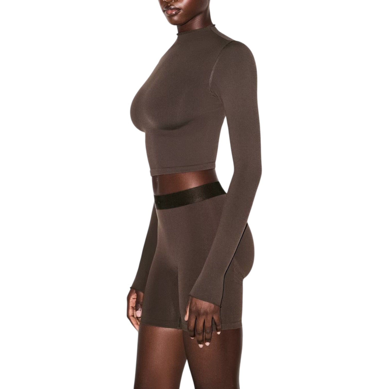 (WMNS) Nike x SKIMS Vintage Seamless Mock-Neck Crop Bra 'Phoenix' TPLST7919W-PHO