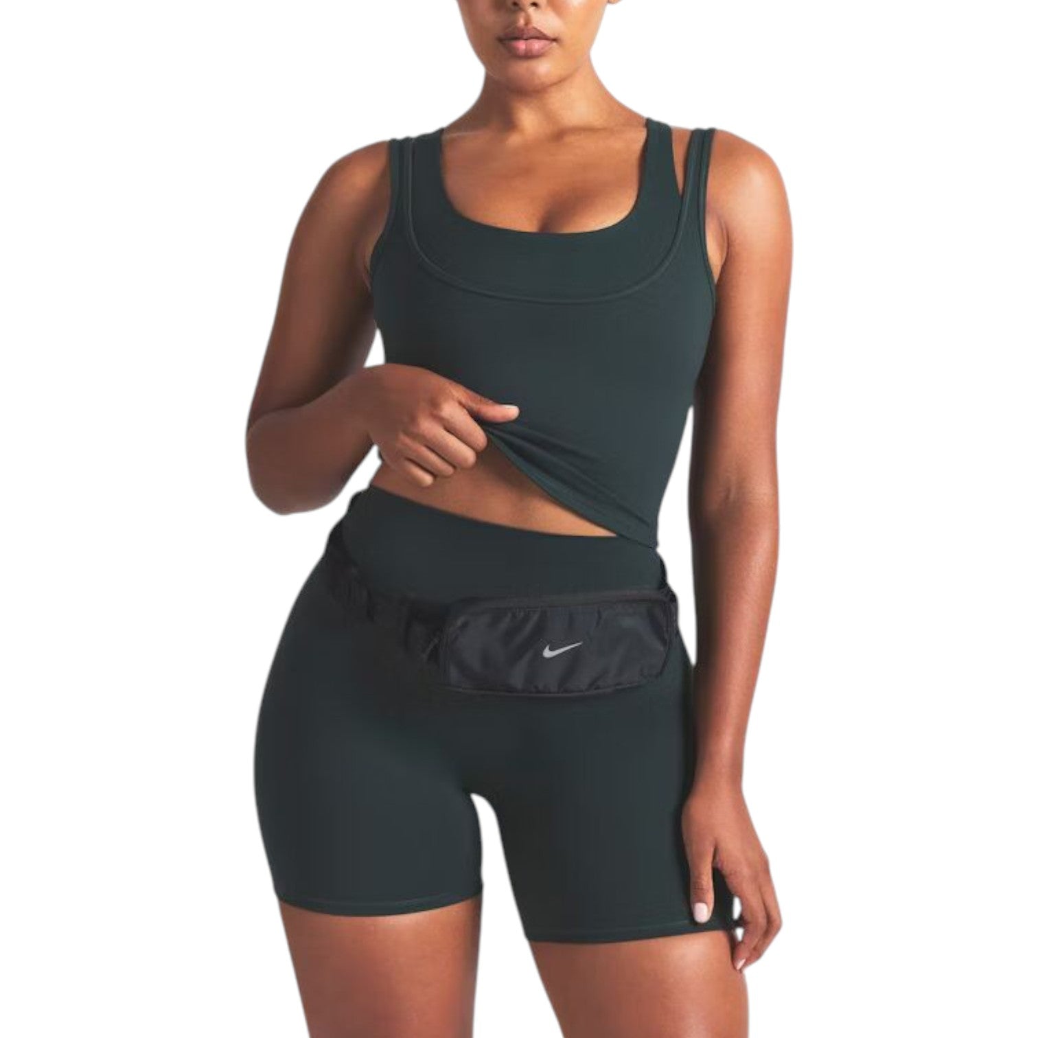(WMNS) Nike x SKIMS Matte Double-Strap Scoop Tank Top 'Dark Teal' TPTNK10540W-DKT