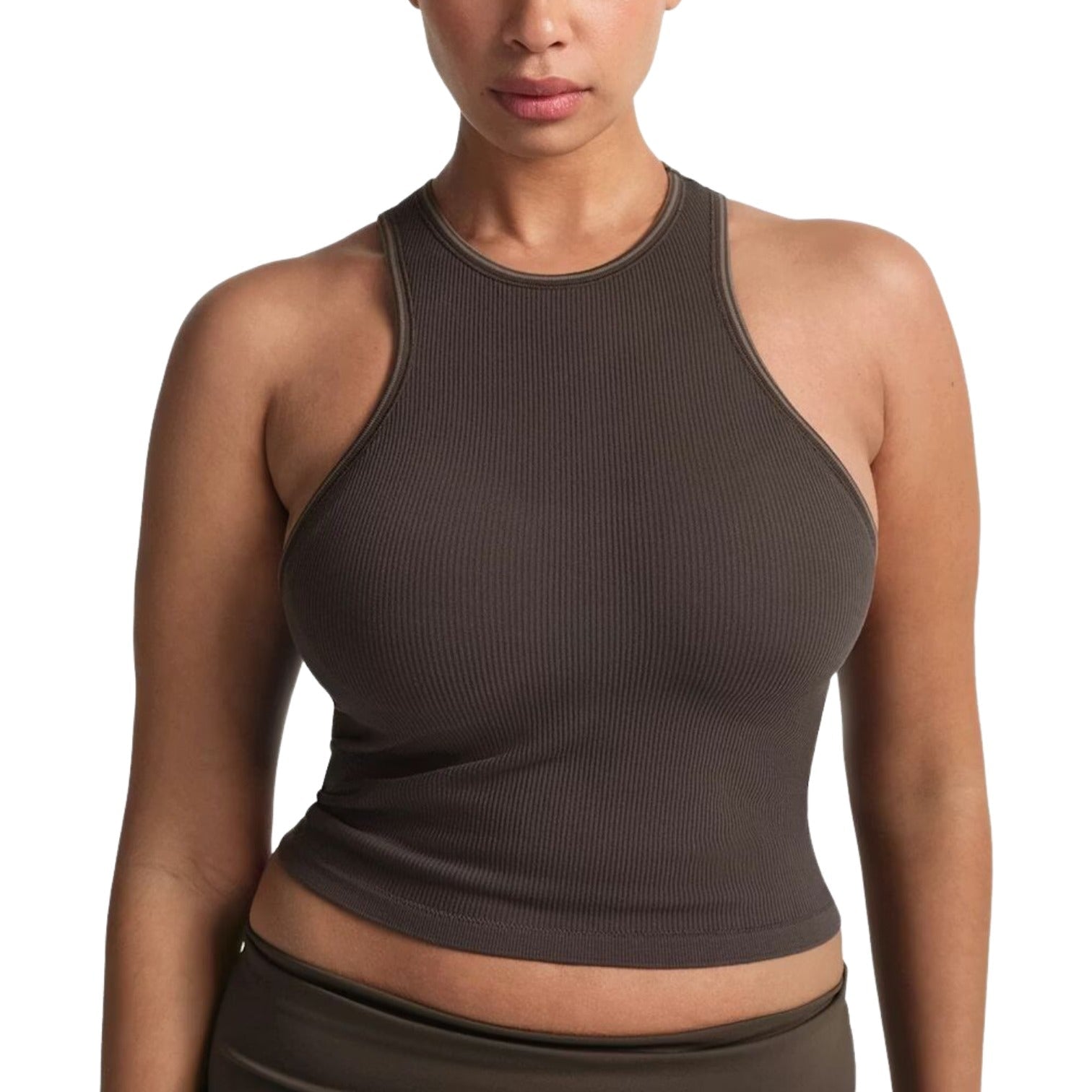 (WMNS) Nike x SKIMS Ribbed Seamless Racer Front Tank 'Phoenix' TPTNK11000W-PHR