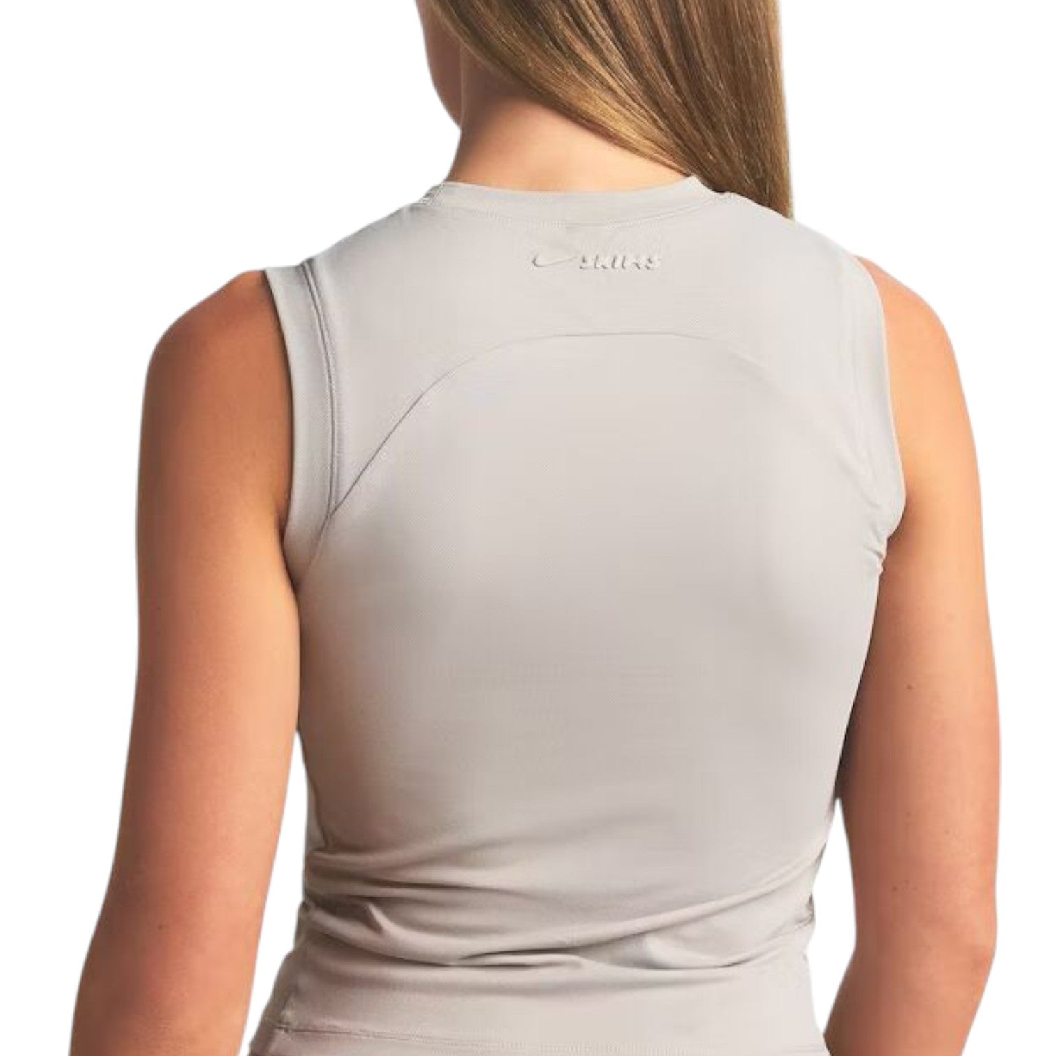 (WMNS) Nike x SKIMS Airy Muscle T-Shirt 'Stone' TPTSH2739-STO
