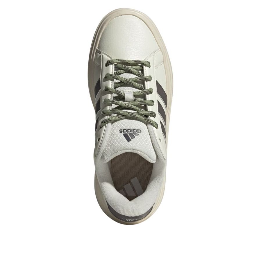(WMNS) adidas Grand Court Platform 'Ivory Black' IH2427