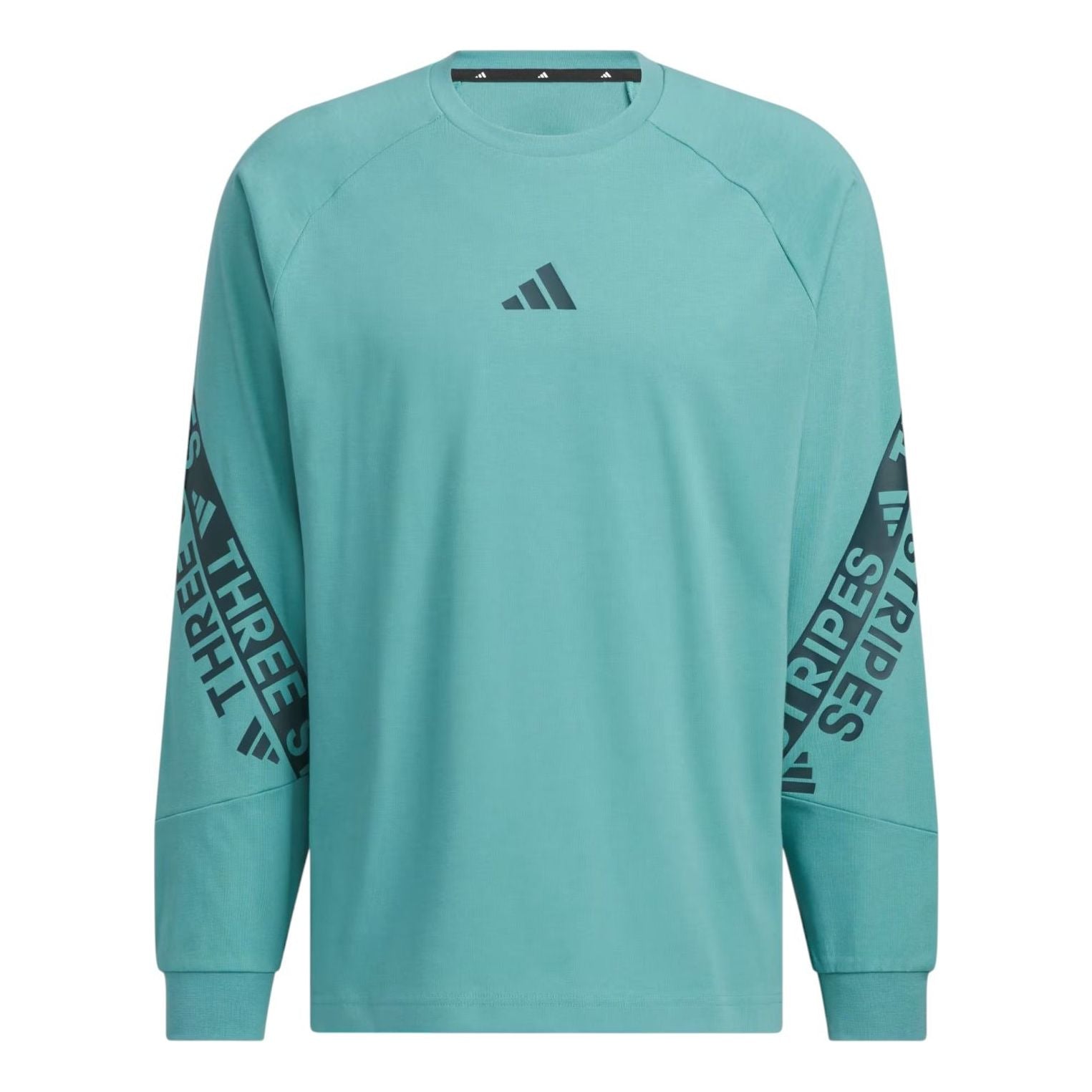 adidas Wording Pack Loose Fit Long Sleeve T-Shirt 'Blue' KA1281