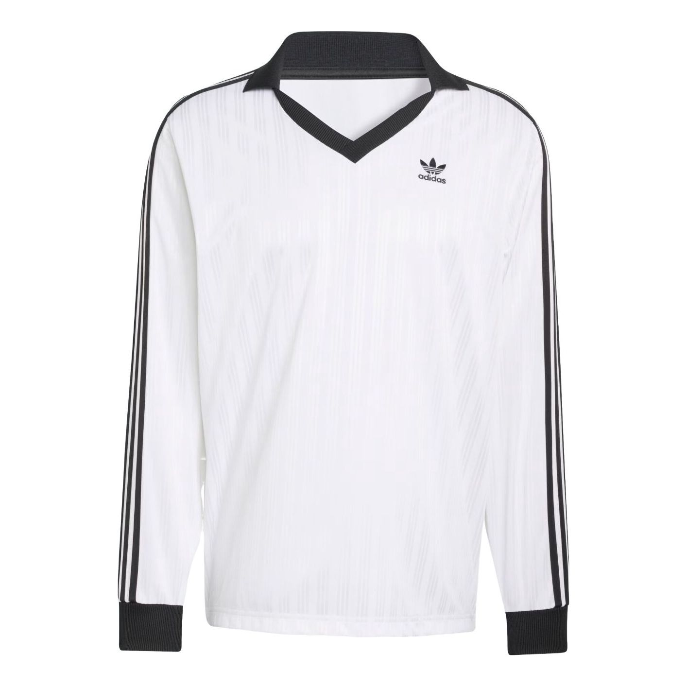 adidas Adicolor Pique Long Sleeve T-Shirt 'White' KS2293