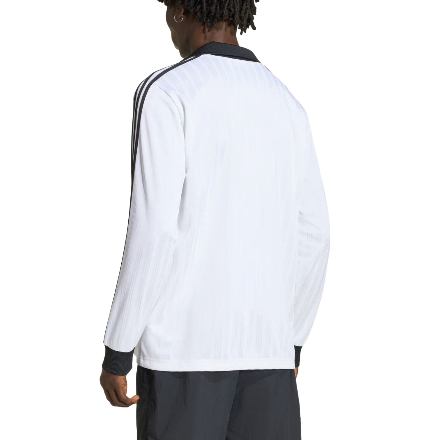 adidas Adicolor Pique Long Sleeve T-Shirt 'White' KS2293
