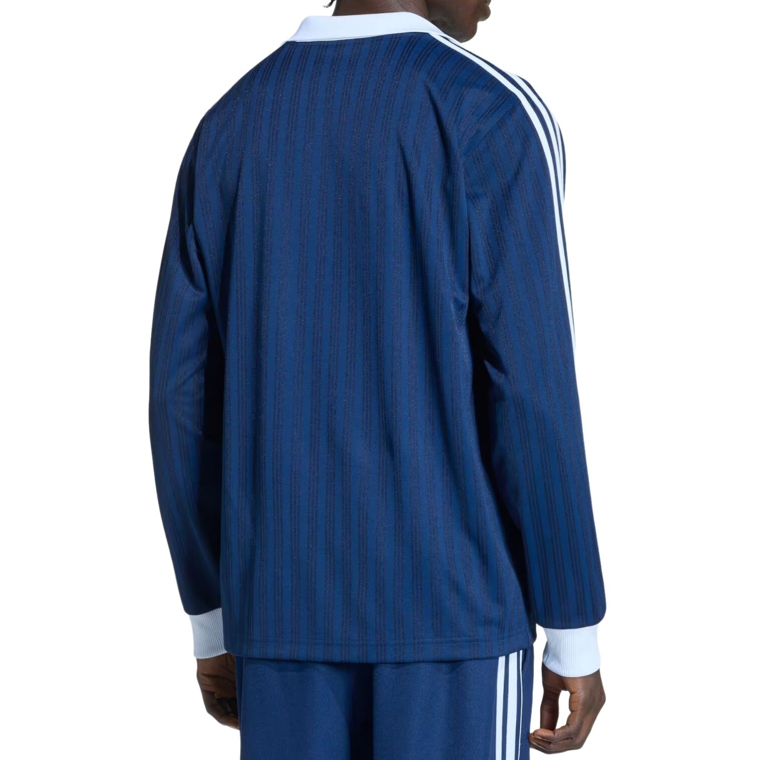 adidas Adicolor Pique Long Sleeve T-Shirt 'Night Indigo' KS2294