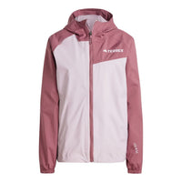 (WMNS) adidas Terrex Multi 2L RAIN.RDY Jacket Asia Sizing 'Purple Burgundy' JG8892