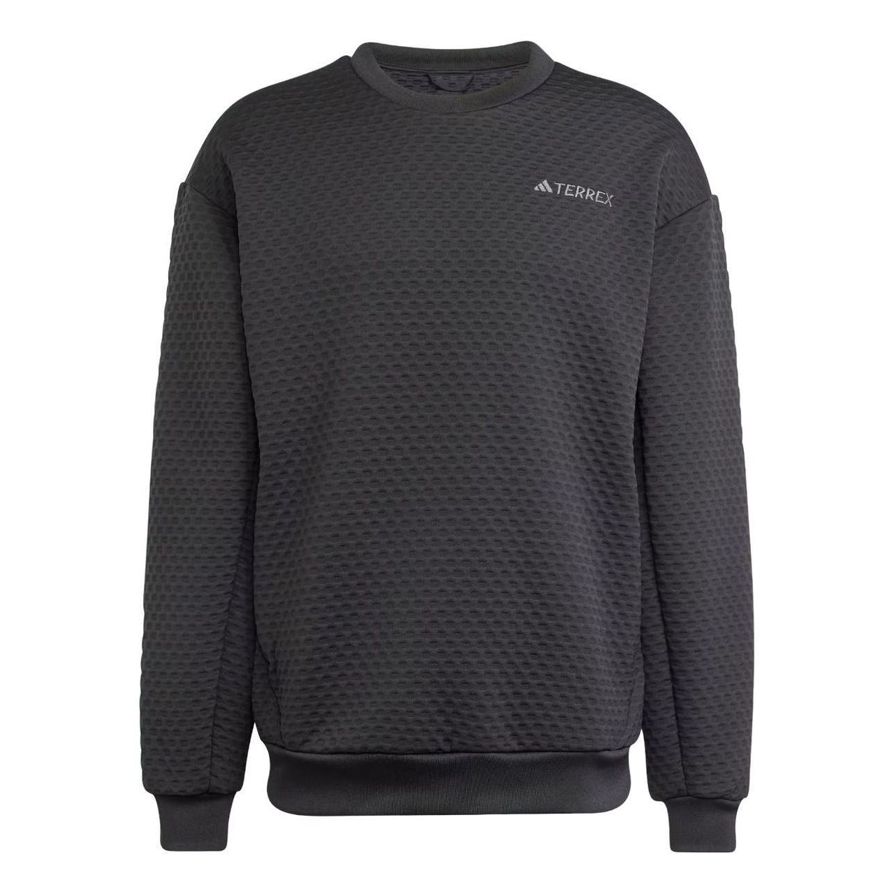 adidas Terrex Xploric Crewneck Sweatshirt Asia Sizing 'Black' IX3941