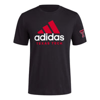 adidas Texas Tech Bowl T-shirt Asia Sizing 'Black' JN4595