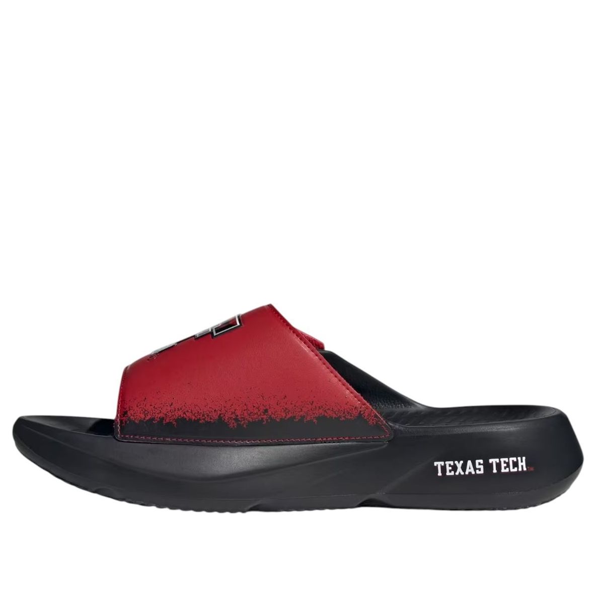 adidas x NCAA Lightblaze Slide Asia Sizing 'Texas Tech Red Raiders' IH7122