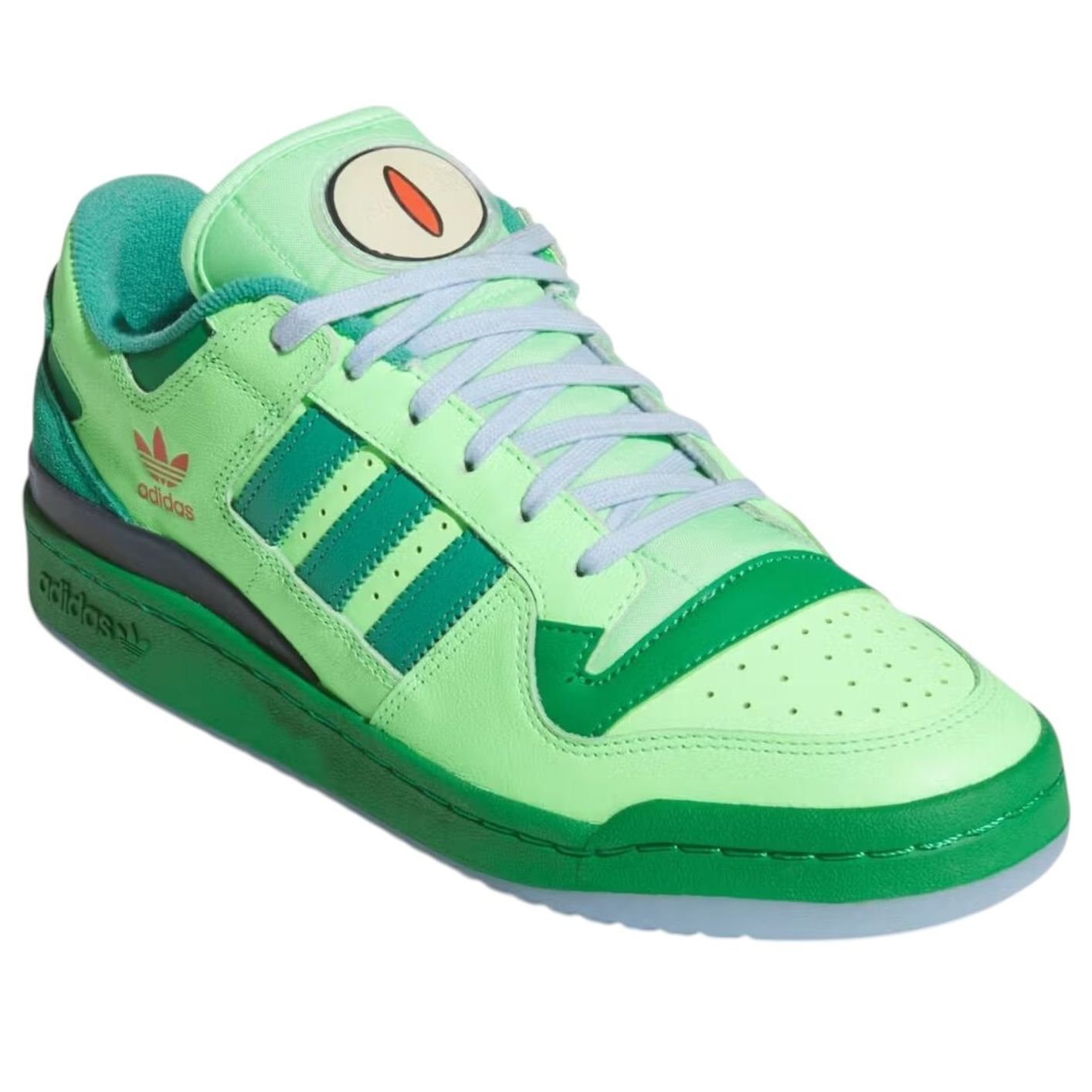 adidas x The Simpsons Forum Low 'Lime Burst Green' JQ5290