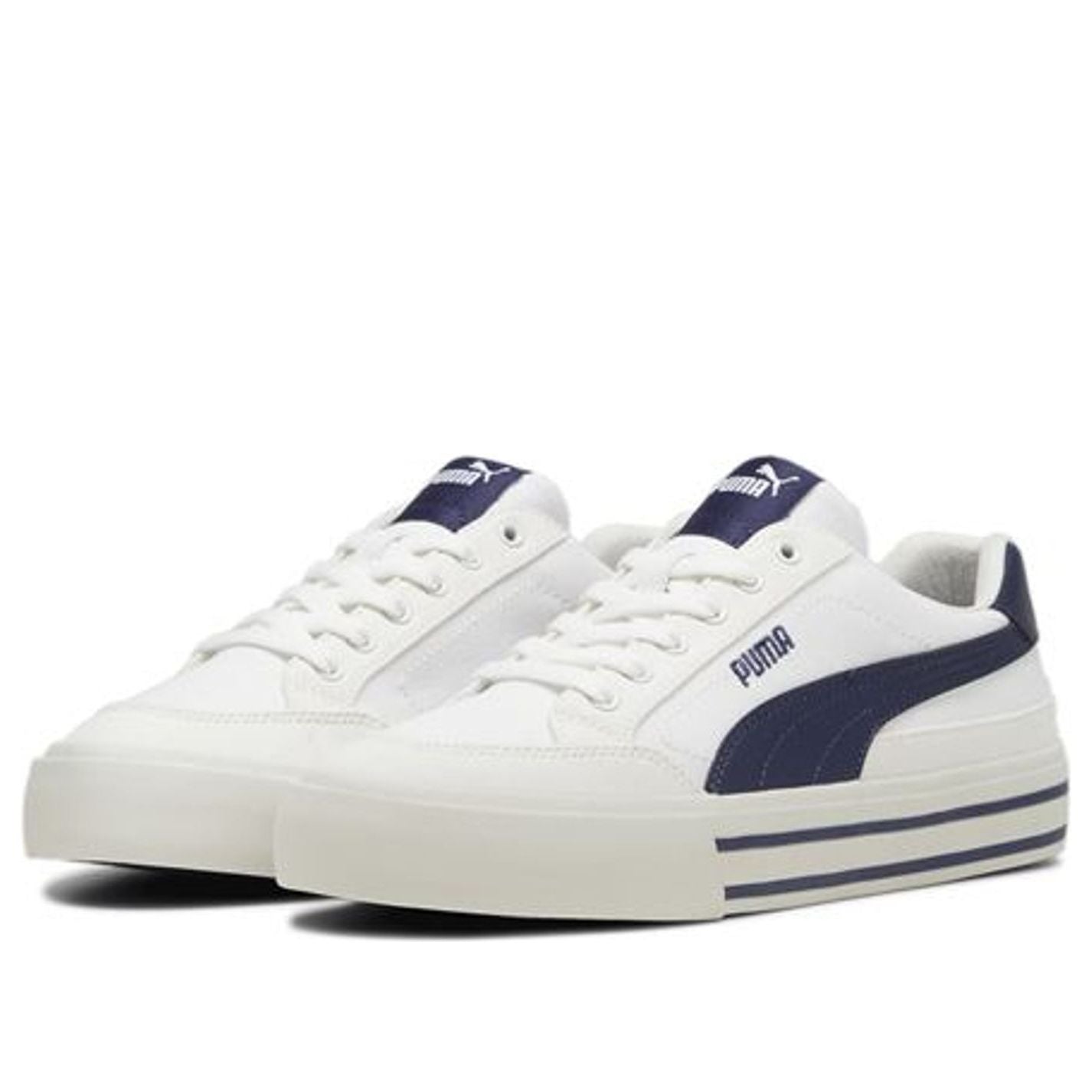 PUMA Court Classic Vulc 'White Black' 396353-04