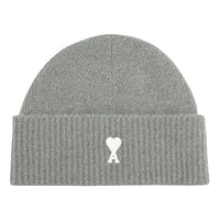 AMI FW25 Beanie 'Gray' UBO005-KN0135-058
