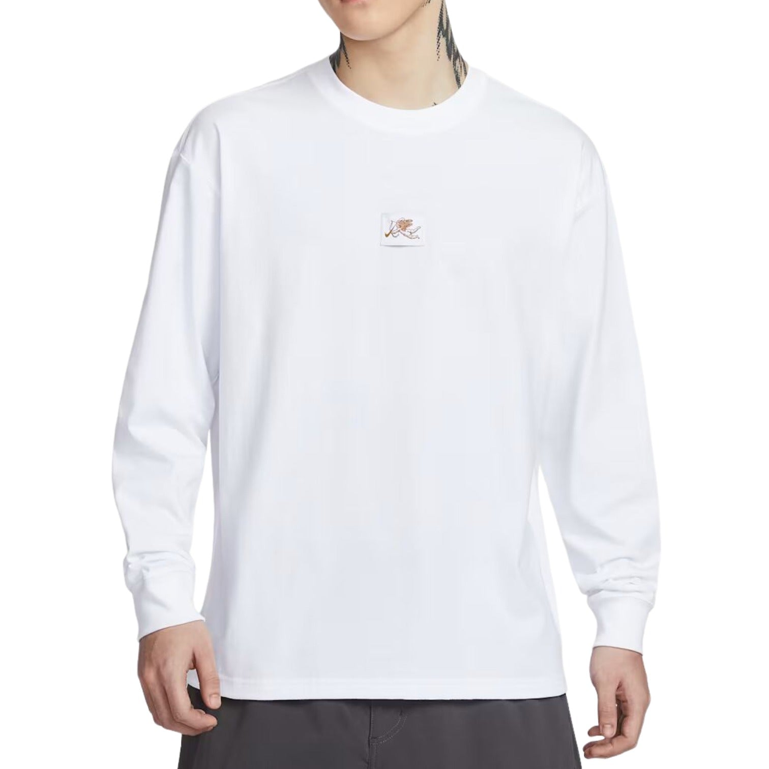 Nike Sportswear Long-Sleeve T-Shirt 'White' IO9760-100