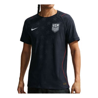 Nike USMNT 2026 Match Away Aero-FIT Authentic Jersey 'Dark Obsidian University Red Pure Platinum' IB5225-475