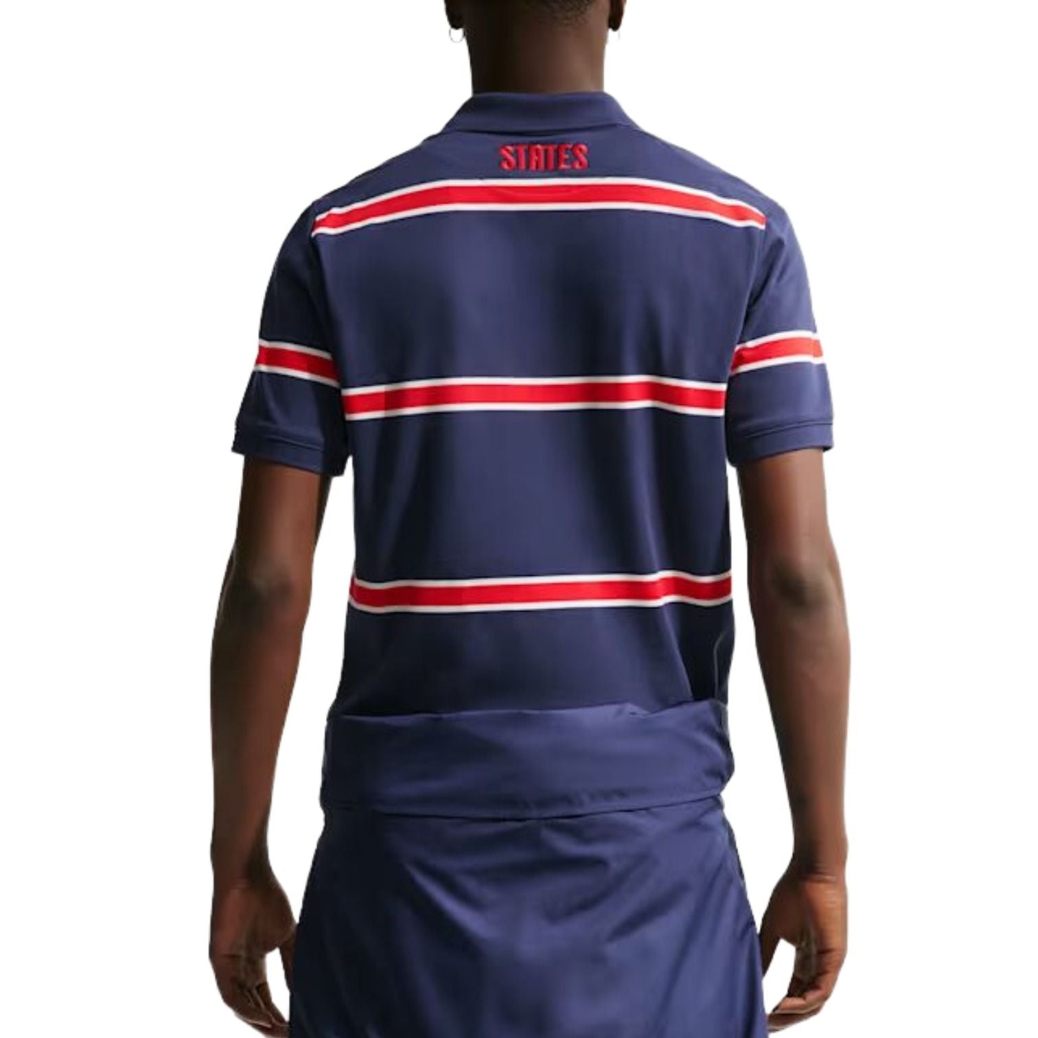 Nike USMNT 2026 Polo Shirt  'Midnight Navy Sail University Red' IB6216-410