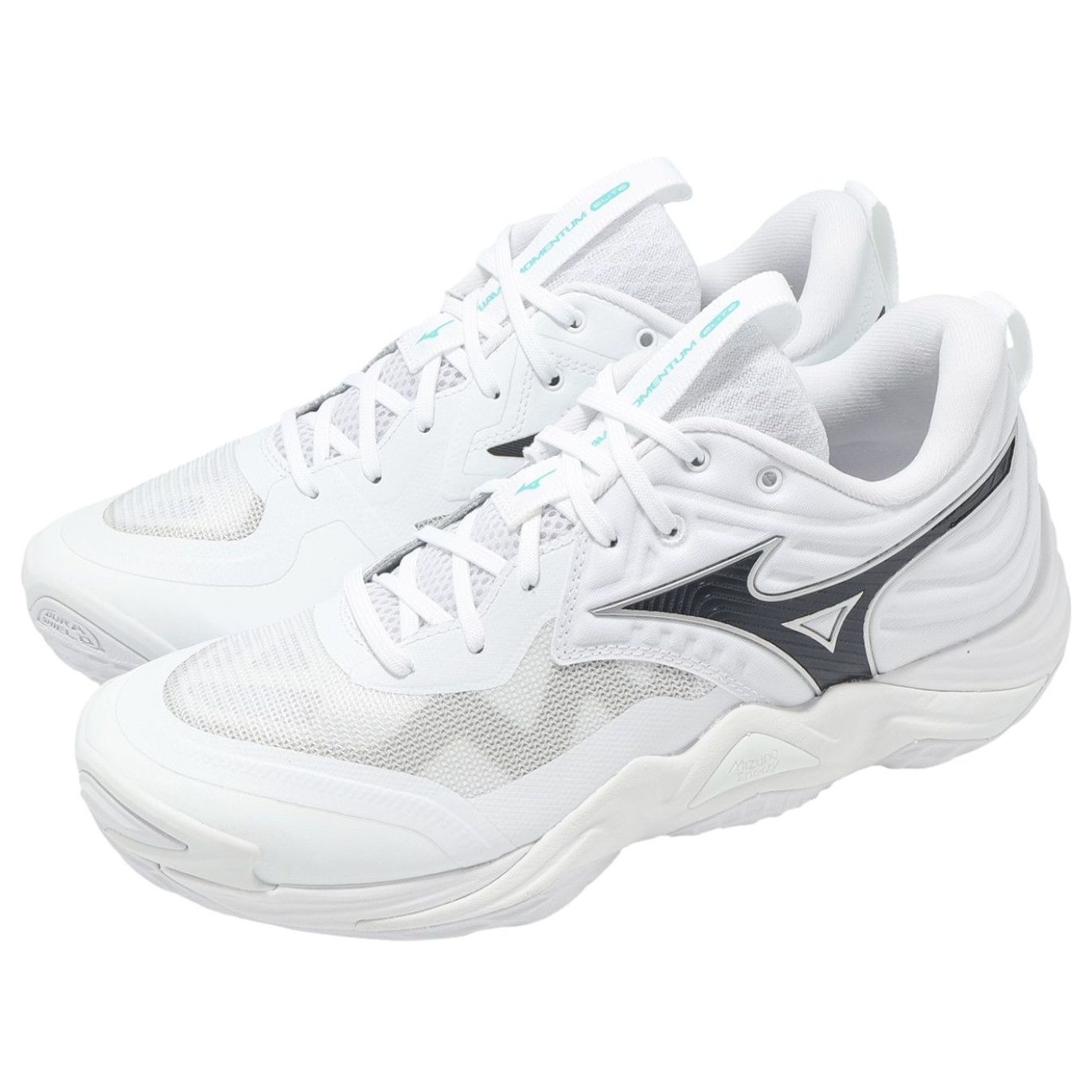 Mizuno Wave Momentum Elite Wide 'White Black' V1GA251351