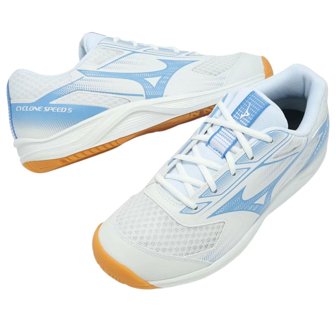 Mizuno Cyclone Speed 5 'White Blue Tint' V1GA258058