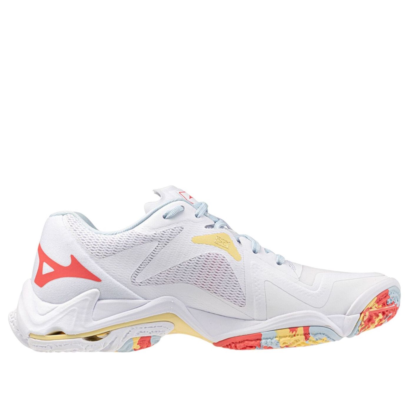 (WMNS) Mizuno Wave Lightning Z8 'White Calypso Coral' V1GC240030