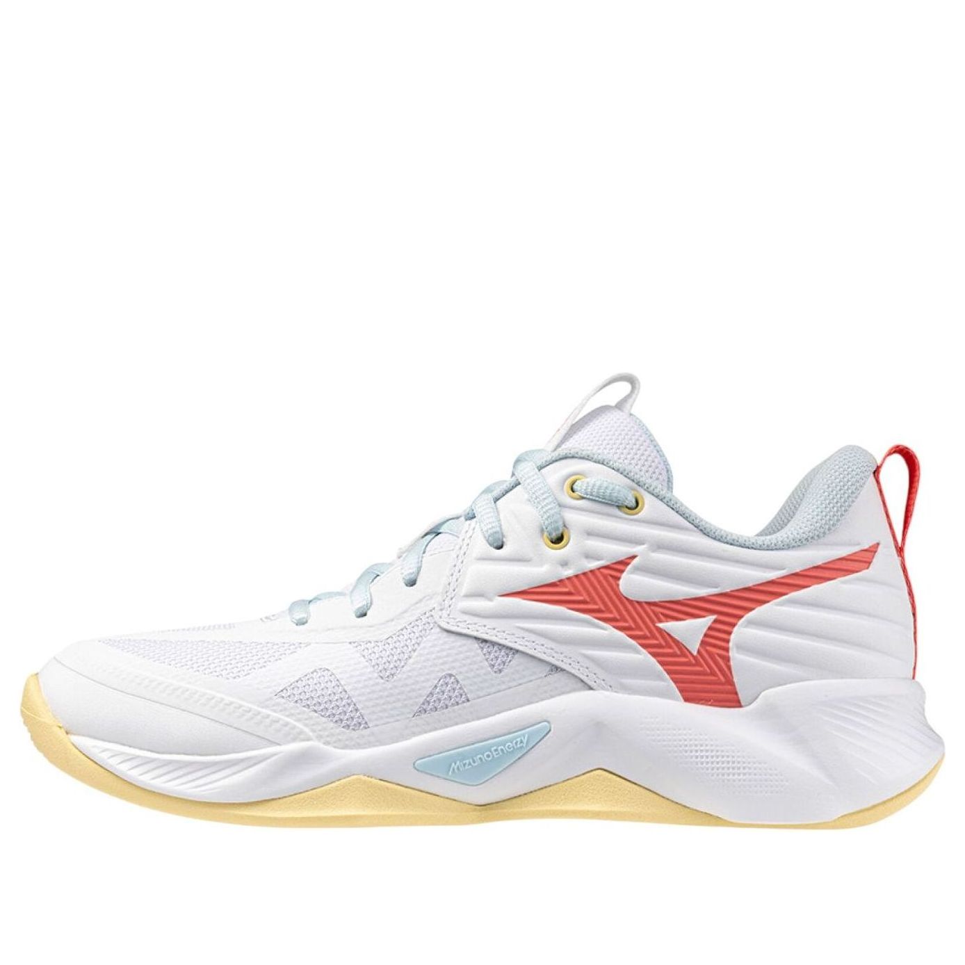 (WMNS) Mizuno Wave Momentum Pro 'White Calypso Coral' V1GC254035