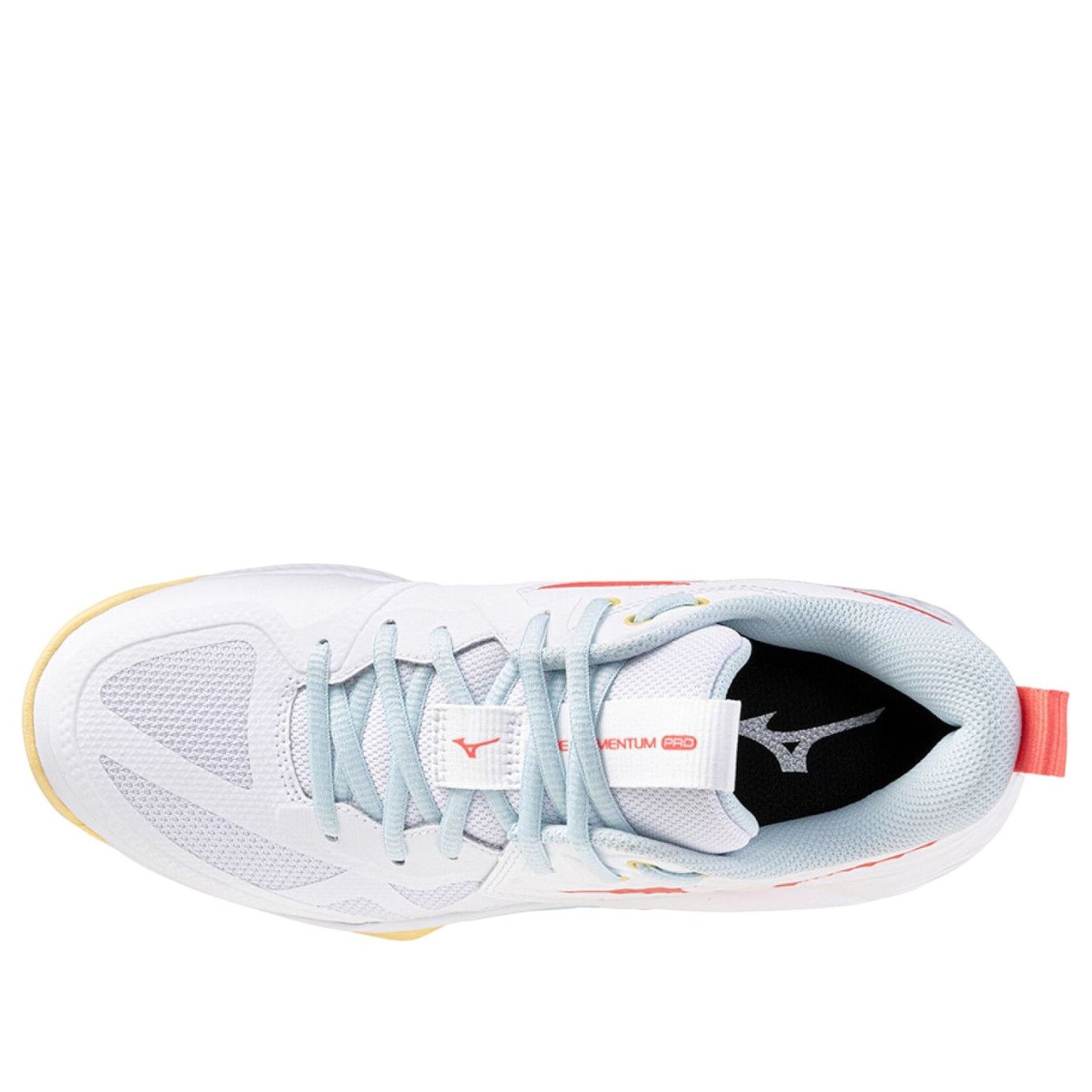(WMNS) Mizuno Wave Momentum Pro 'White Calypso Coral' V1GC254035