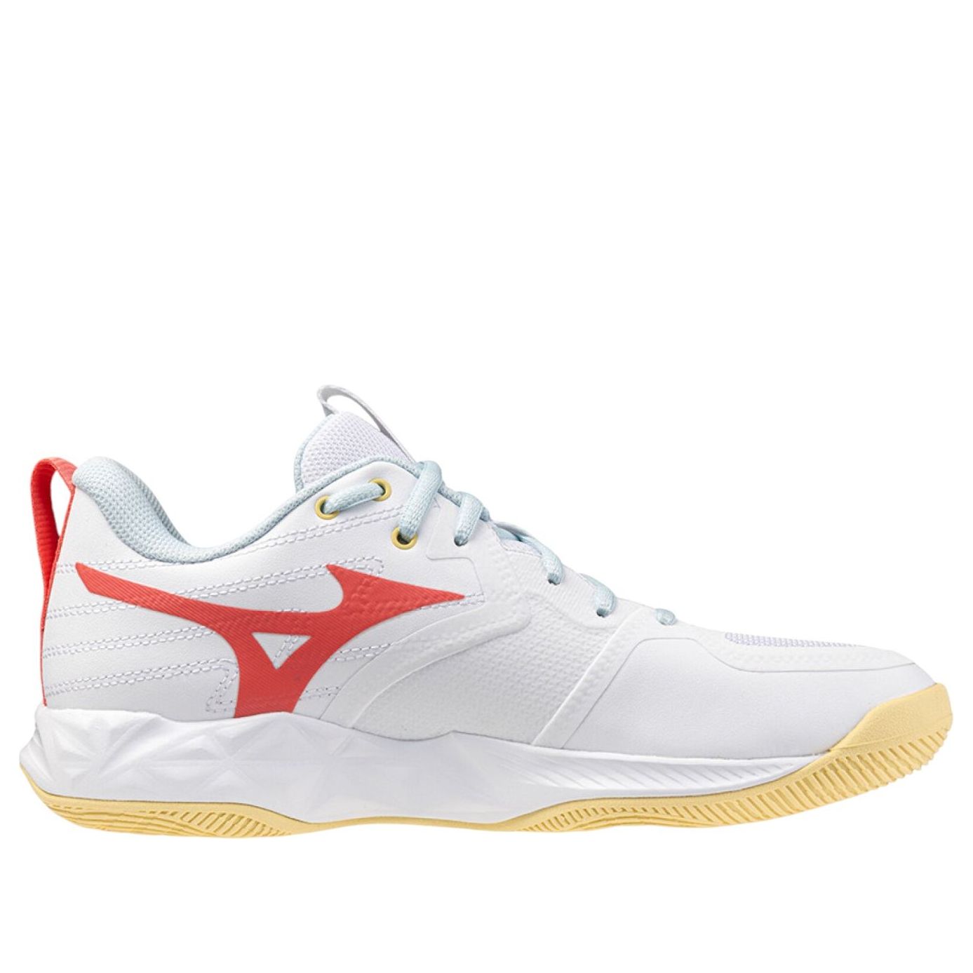 (WMNS) Mizuno Wave Momentum Pro 'White Calypso Coral' V1GC254035
