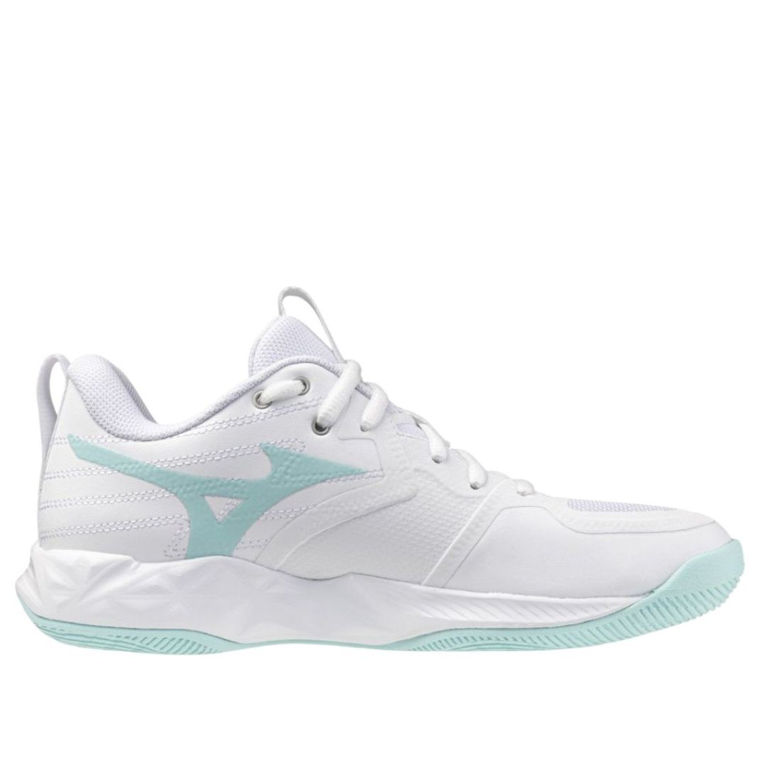 (WMNS) Mizuno Wave Momentum Pro 'White Blue Tint' V1GC254045