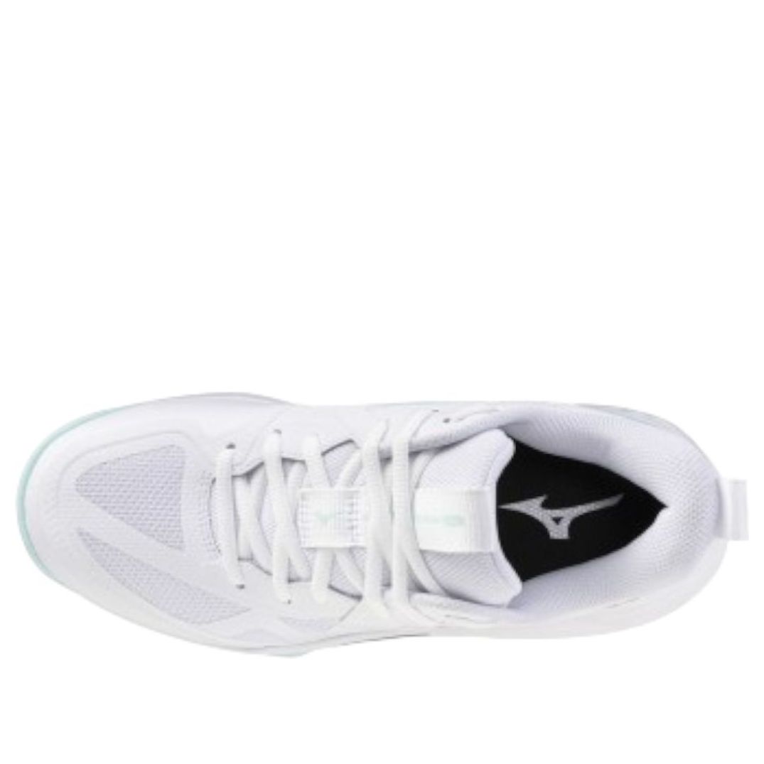 (WMNS) Mizuno Wave Momentum Pro 'White Blue Tint' V1GC254045