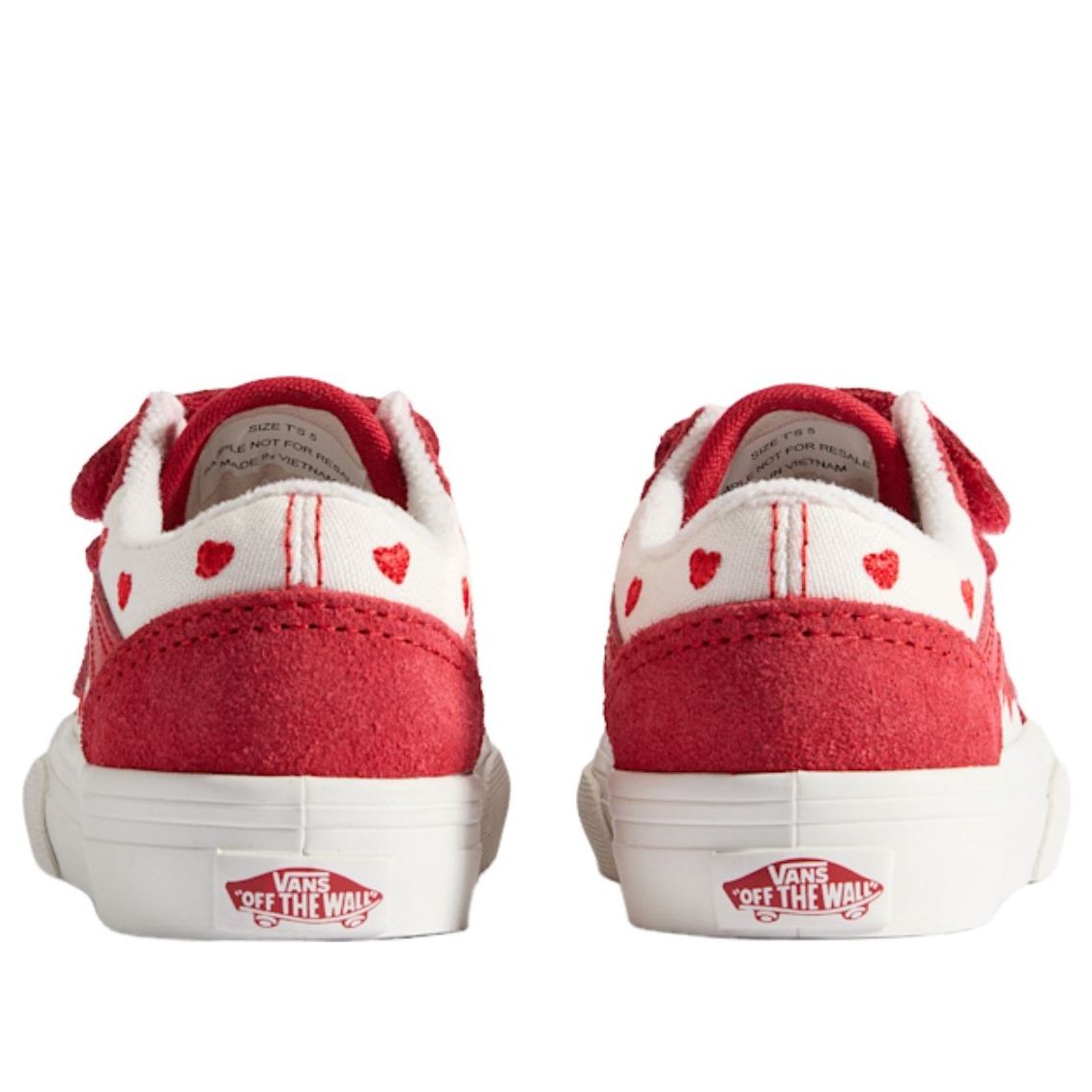 (TD)Vans Old Skool V 'Red White' VN000CTGJV6