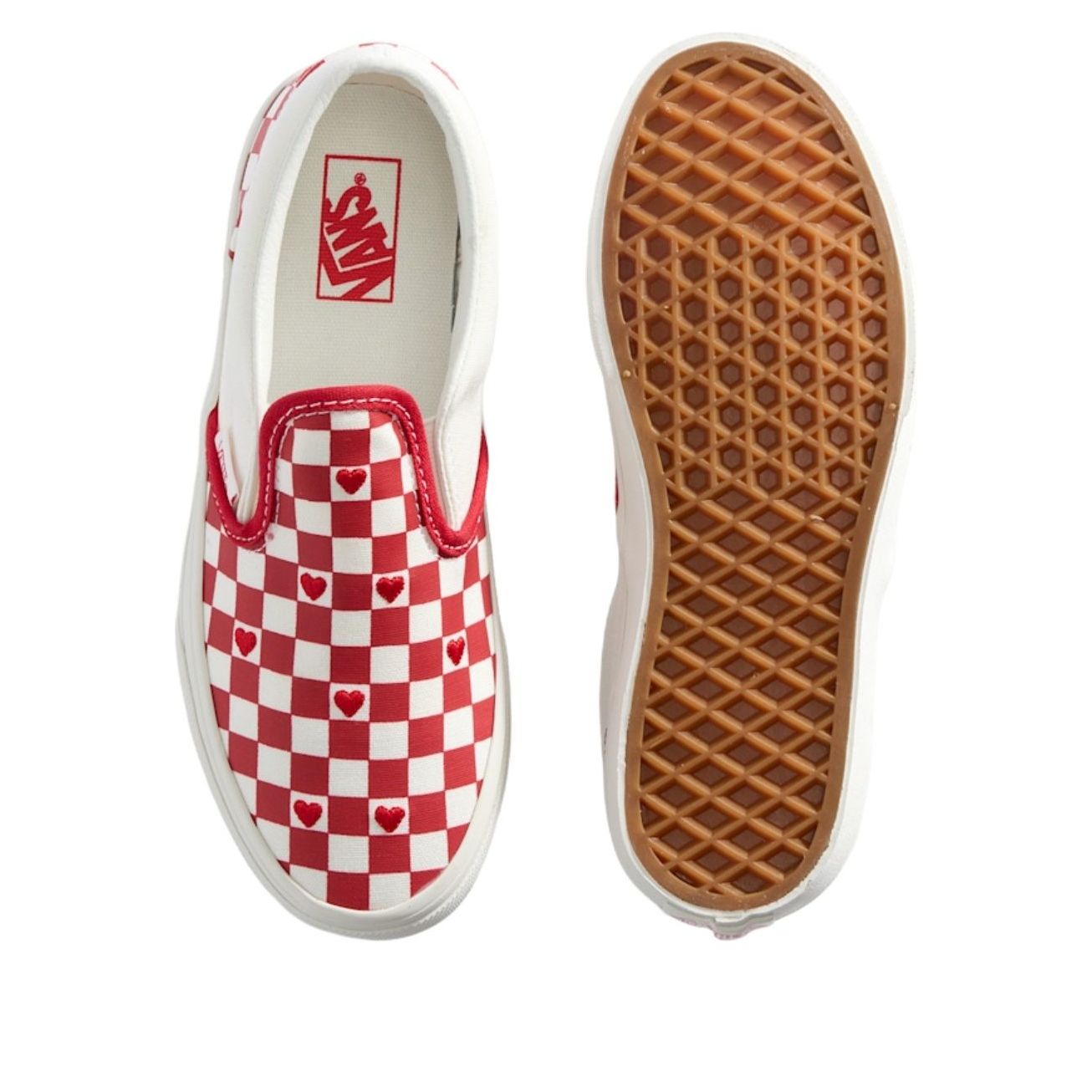 (PS) Vans Classic Slip-On 'Red Checkered' VN000D0JJV6