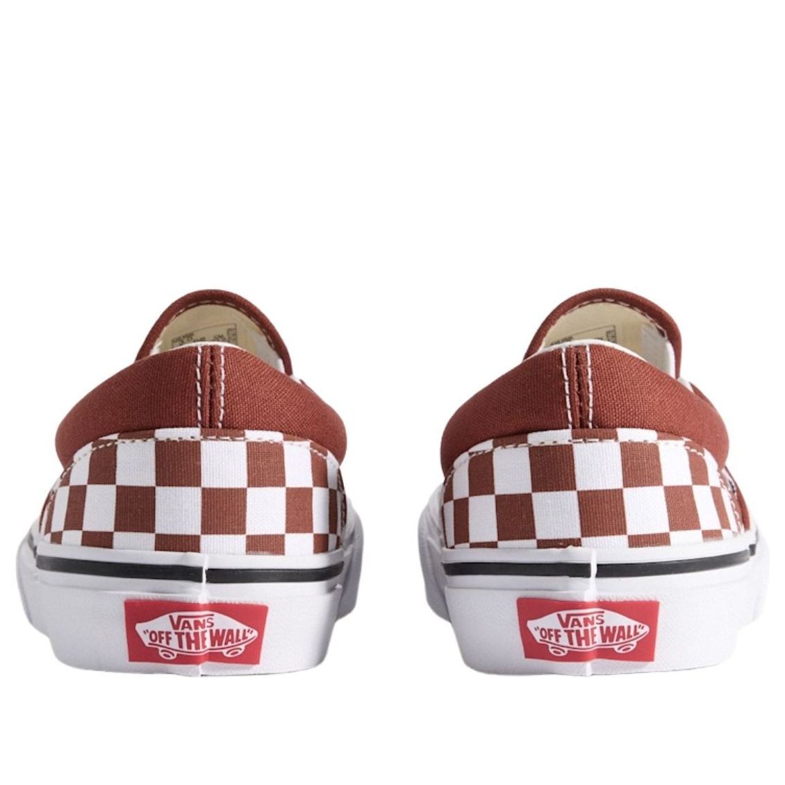 (PS) Vans Color Theory Classic Slip-On 'Brown Checkered' VN000D0JRUS