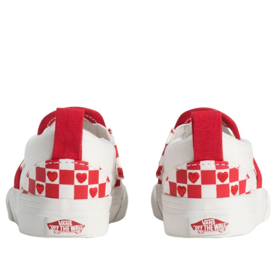 (TD) Vans Slip-On V 'Red White Checkered' VN000D0SJV6