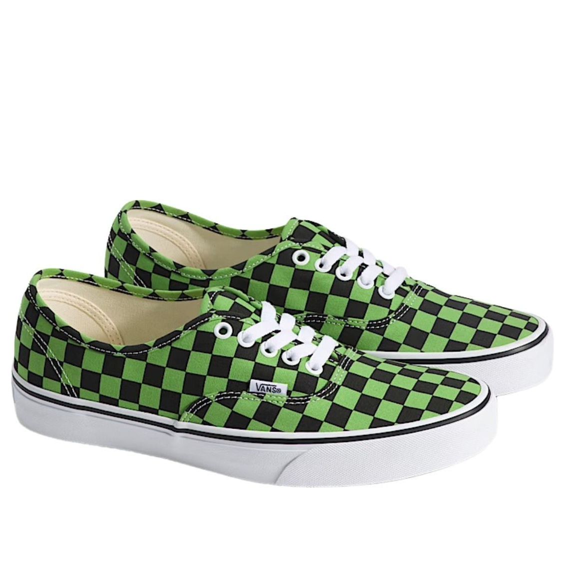 Vans Authentic Checkerboard 'Green Black' VN000D7Y203