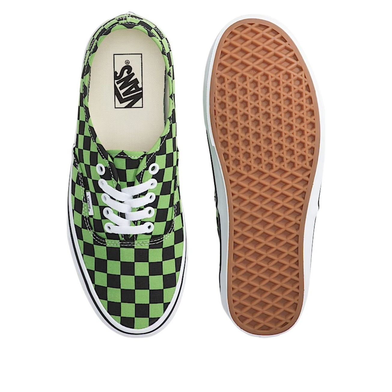 Vans Authentic Checkerboard 'Green Black' VN000D7Y203