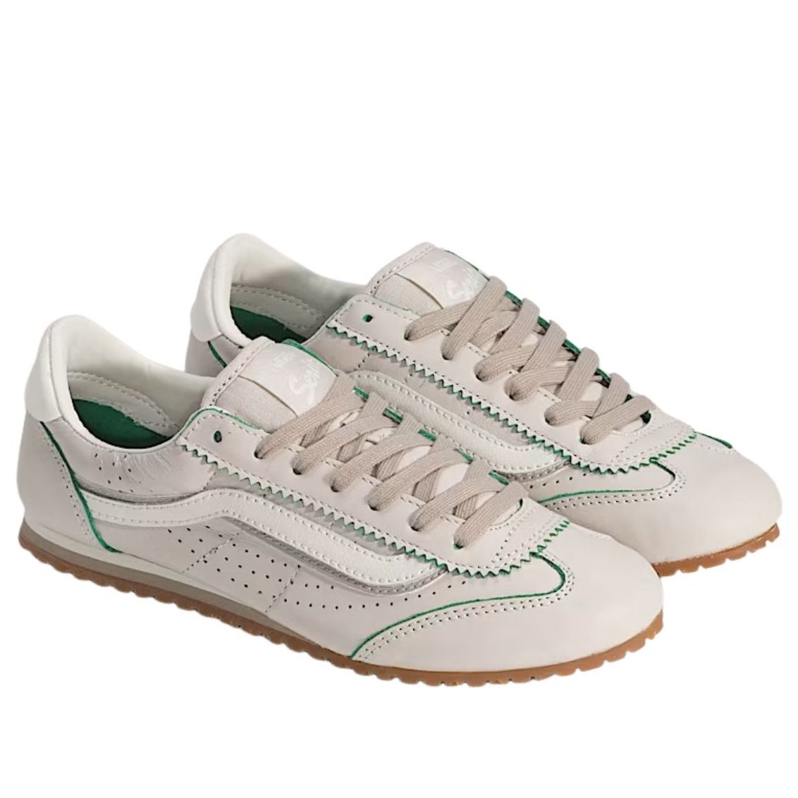 Vans Super Lowpro 'Taupe Mist Beige Sea Green' VN000D83EZP