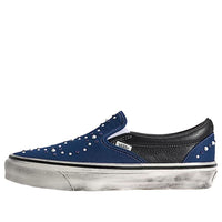 Vans Premium Classic Slip-On Pearlized 'Indigo Blue Black' VN000D9PIND