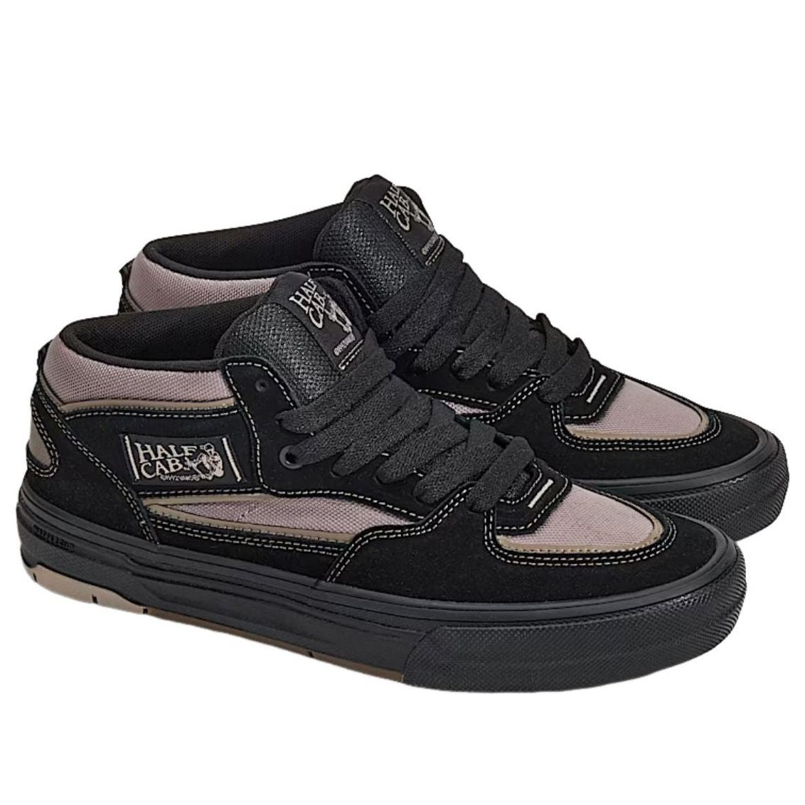 Vans Skate Half Cab Wafflecup 'Black Peyote Beige' VN000D9ZOUK