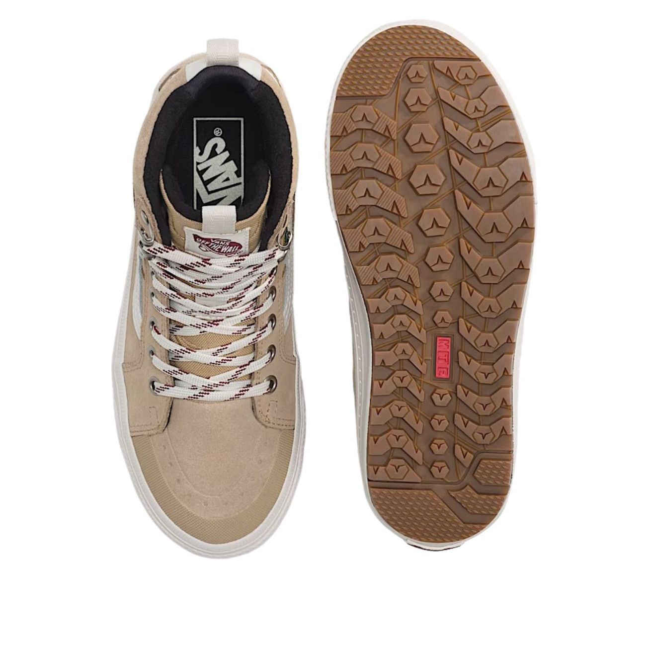 Vans Sk8-Hi Waterproof 'Brown White' VN000DAQTWH