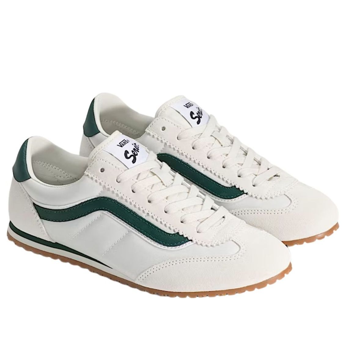 Vans Super Lowpro 'Marshmallow White Emerald Green' VN000E89GP9