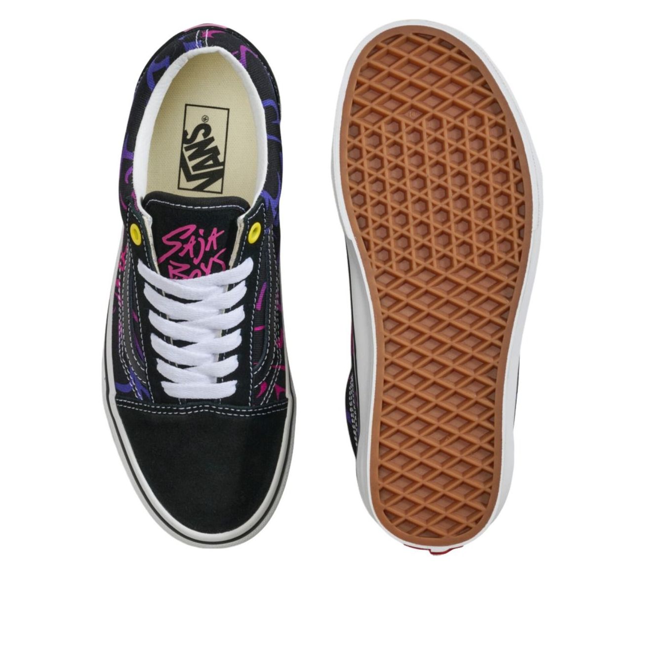 Vans x Kpop Demon Hunters Old Skool 'Black Pink' VN000E8WB9P