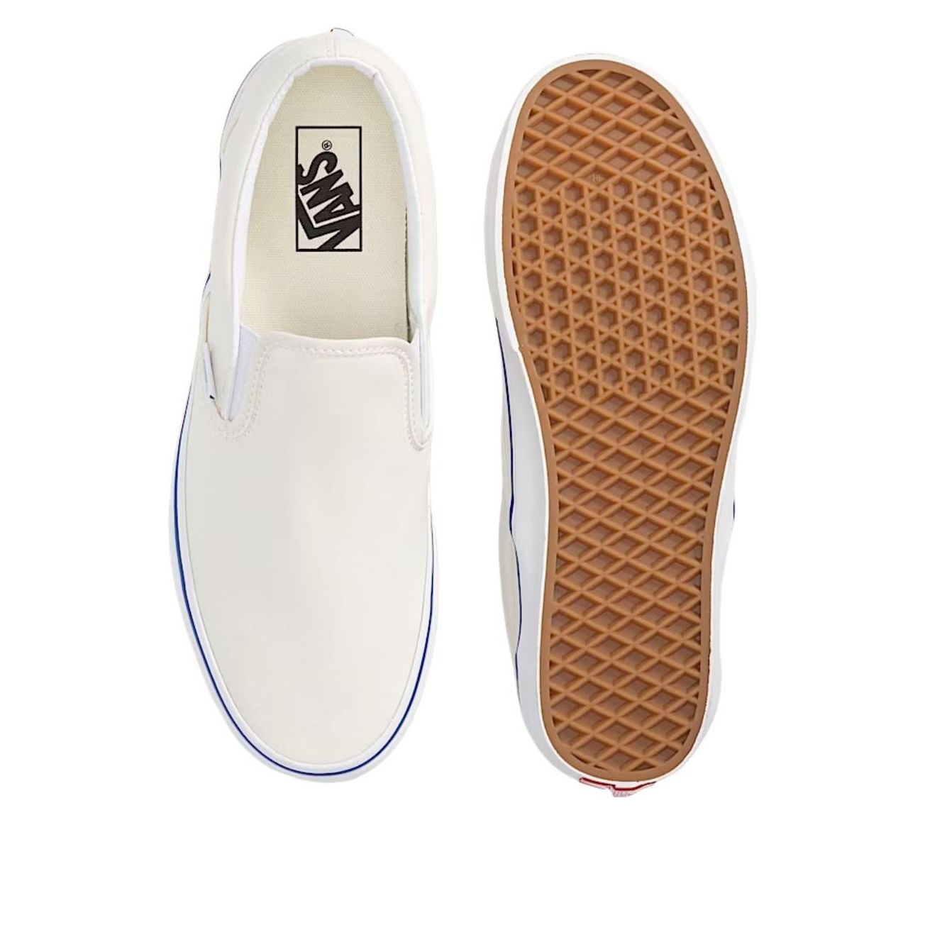Vans Classic Slip-On 'Marshmallow White Blue' VN000EACEAK